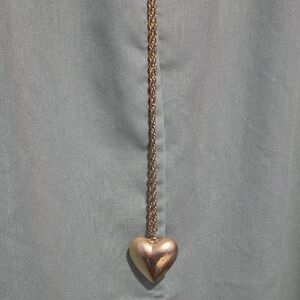 Elegant Gold Heart Necklace